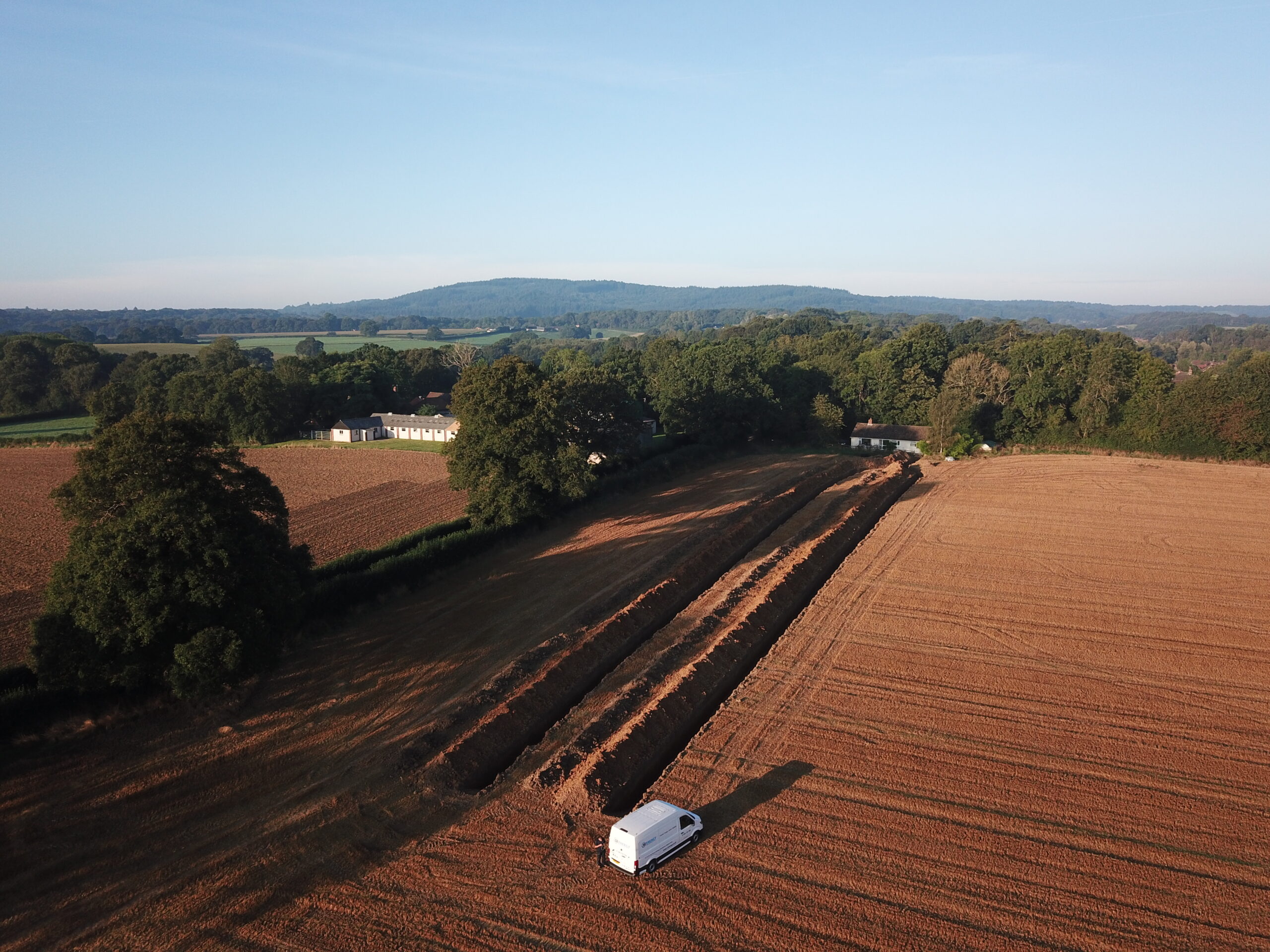 Ground Source Heat Pump Collector Installation